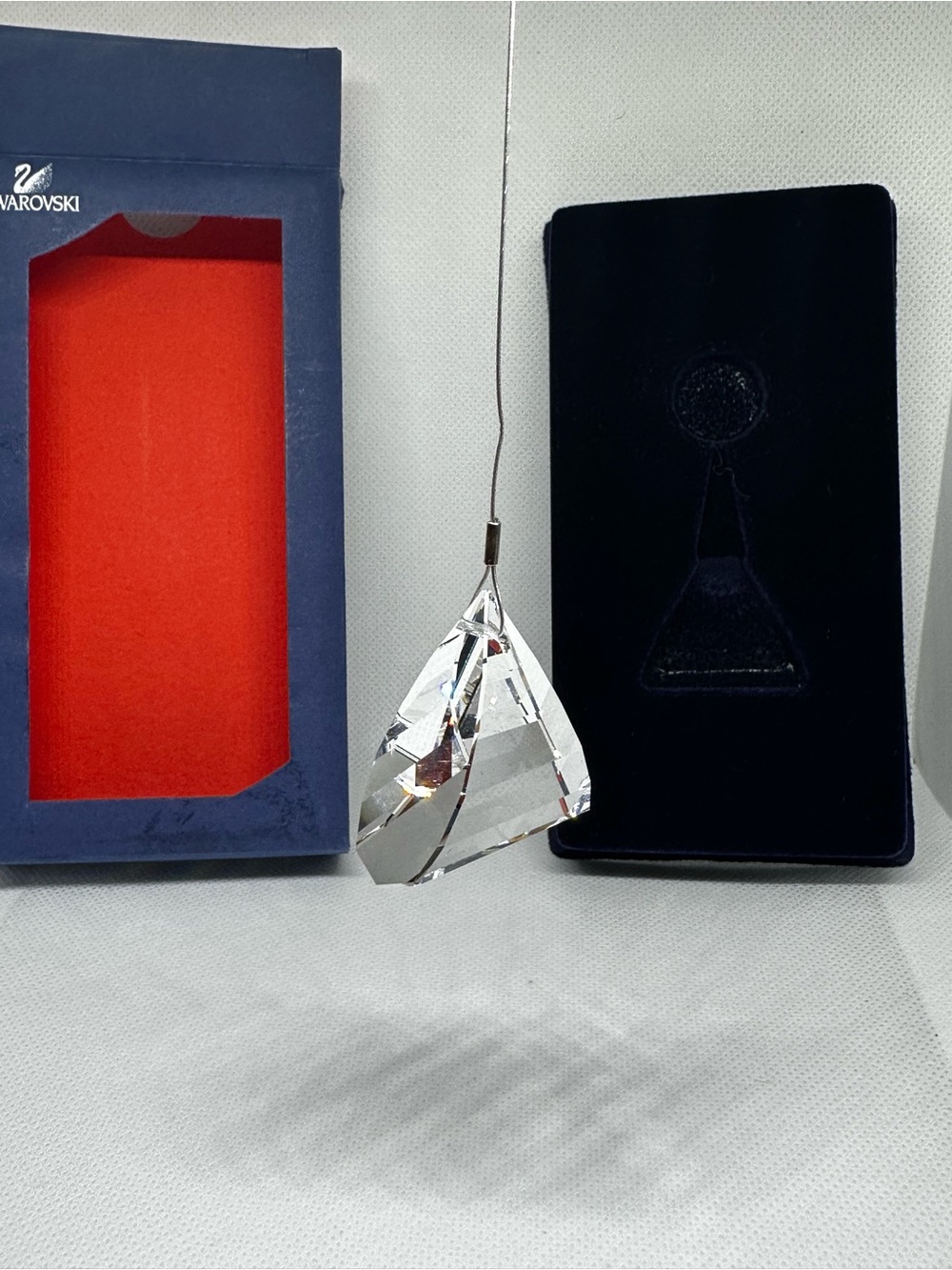 Swarovski Crystal Window Ornament Sun #655455 w/ Box Retractable Mount Austria